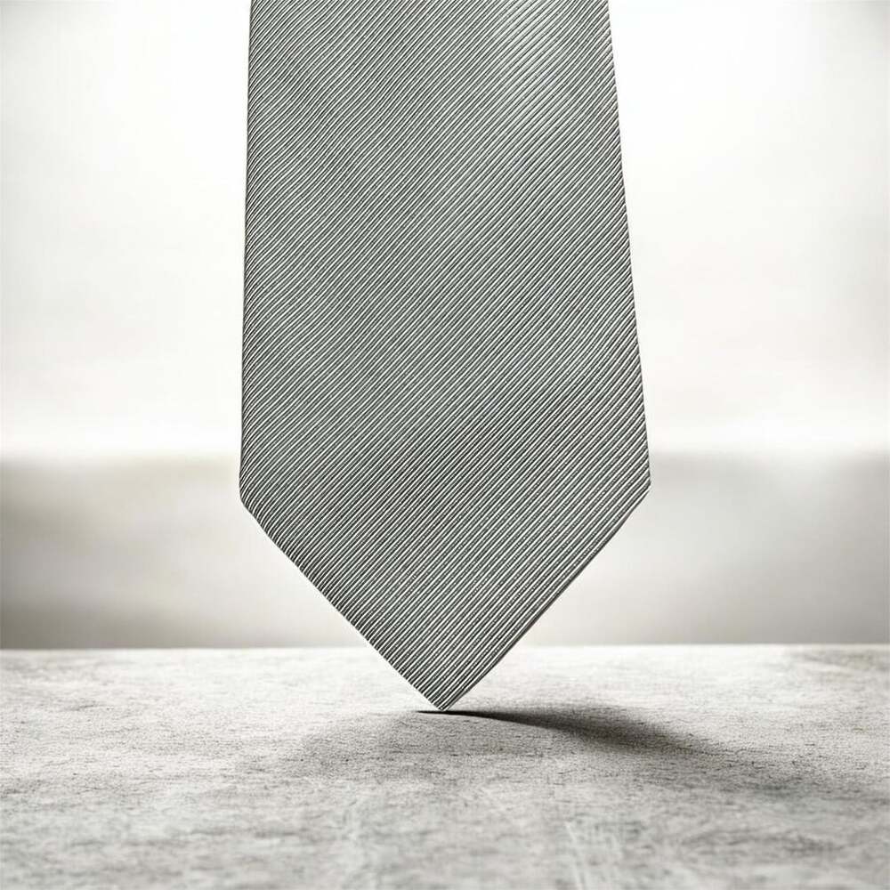 Altea Milano Stripe Neck Tie Grey